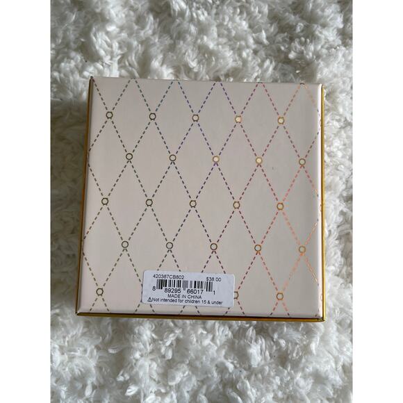 Betsey Johnson Orange White Pumpkin Spice Latte Drop Earrings NEW in Box - Picture 8 of 8